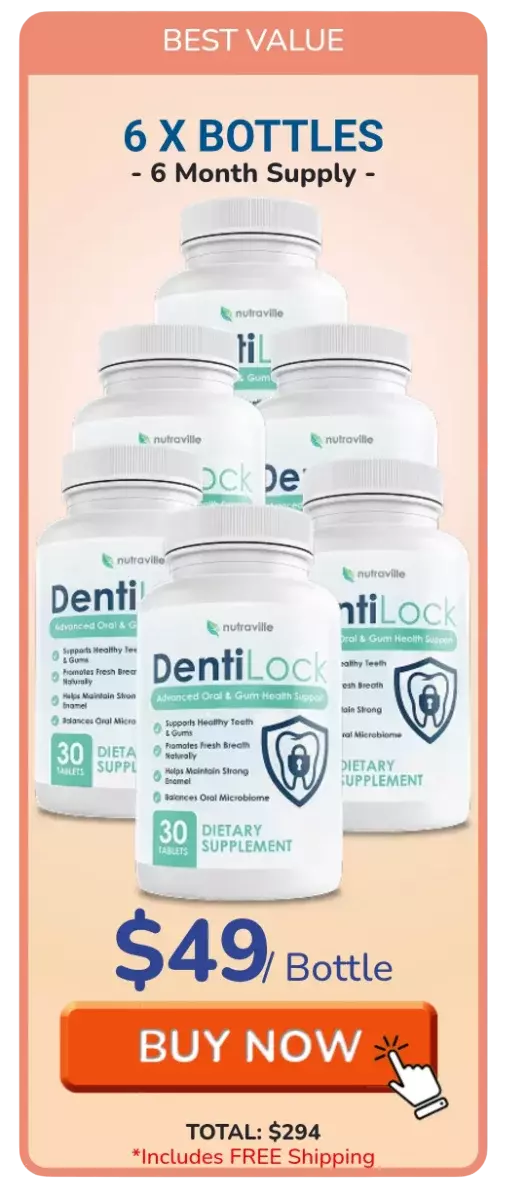 DentiLock™ 6 bottles pricing